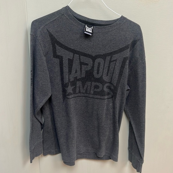 Tapout Gray Long Sleeve Shirt - Picture 1 of 6